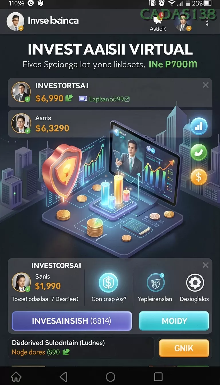 Cuplikan layar H85 — menu navigasi